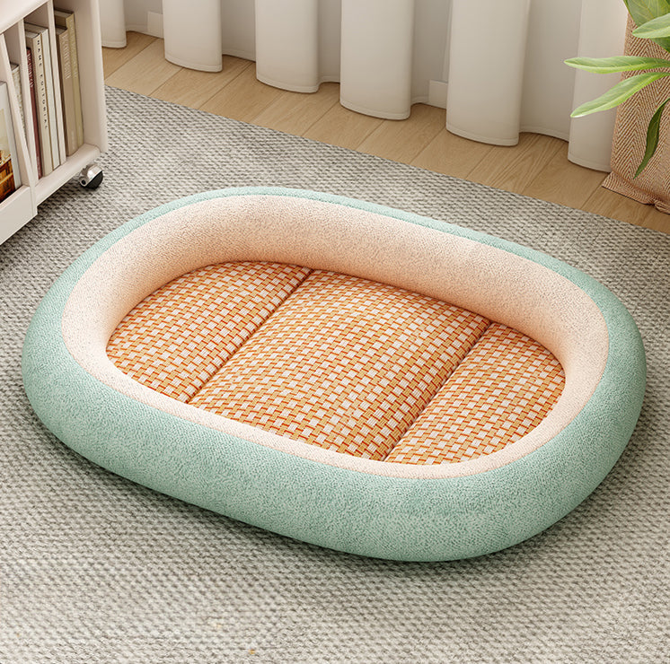 KFX-8871485 Pet Supplies Summer Cool Nest Removable and Washable Cotton Pet Bed