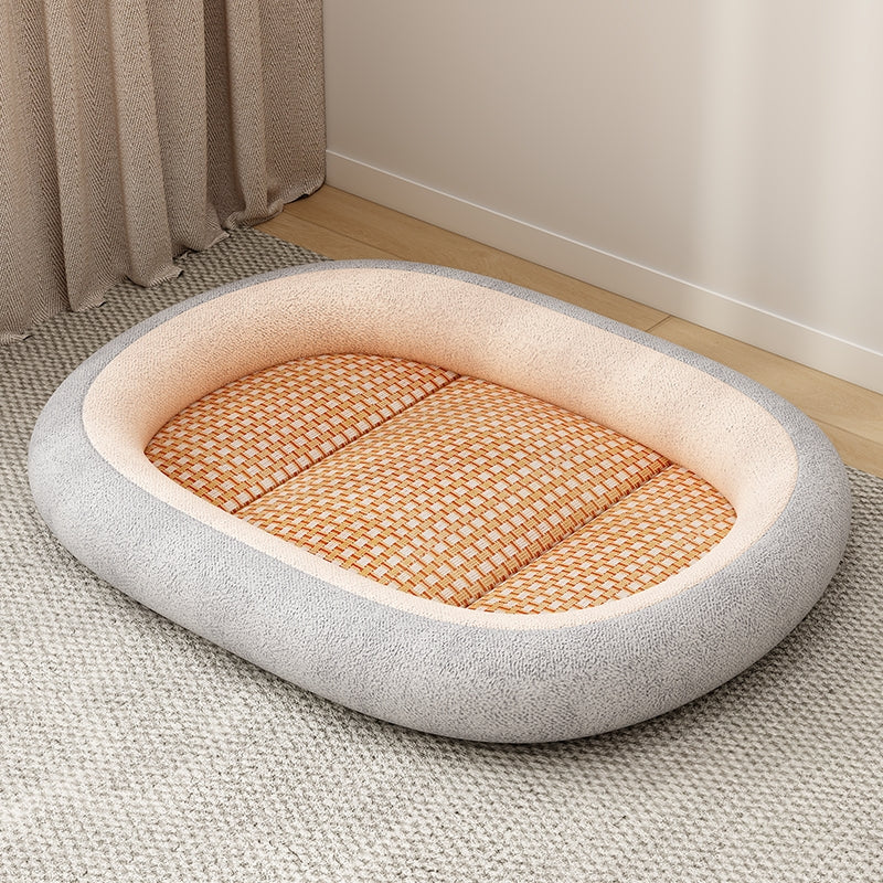 KFX-8871485 Pet Supplies Summer Cool Nest Removable and Washable Cotton Pet Bed