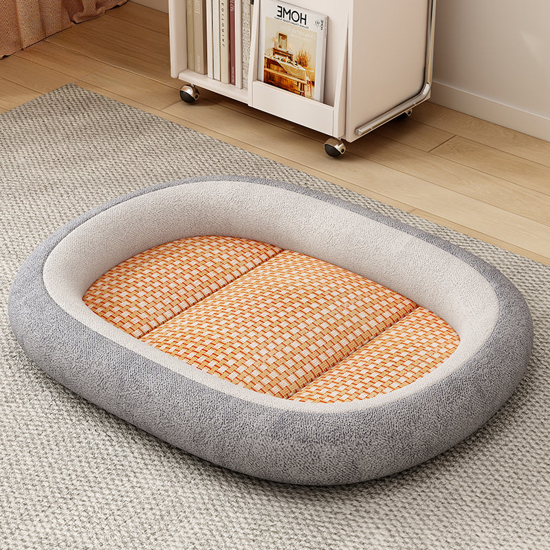 KFX-8871485 Pet Supplies Summer Cool Nest Removable and Washable Cotton Pet Bed