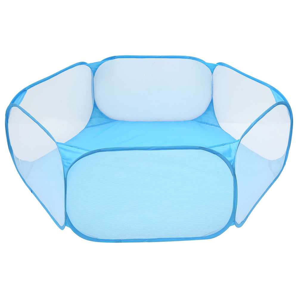 KFX-8874429 Foldable Children's Play Tent with Steel Frame and Waterproof Polyester - Ideal for Indoor and Outdoor Ball Pit Fun