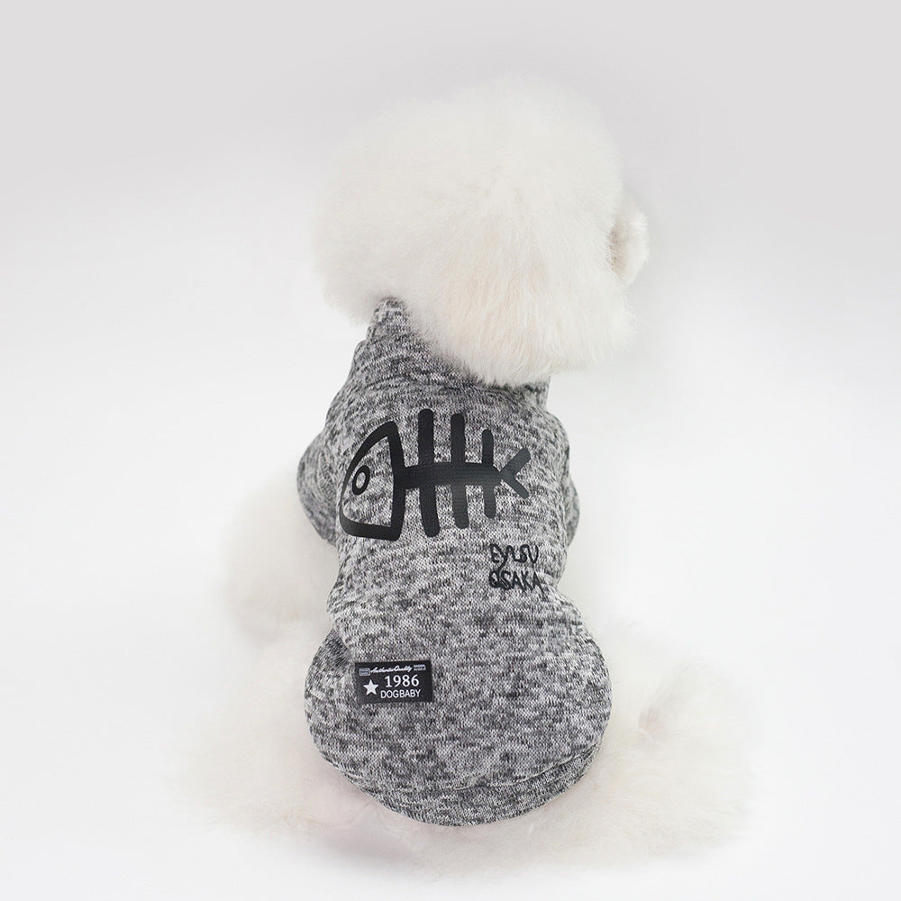 KFX-8877757 Cotton Fish Bone Pattern Cozy Sweater for Stylish Comfort