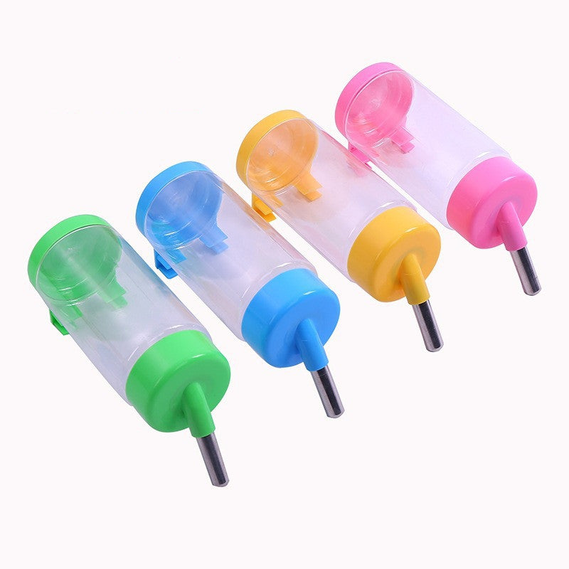 KFX-8881213 Automatic Pet Drinking Fountain - Hanging Type, 180ML to 500ML, Available in Pink, Green, Blue, Yellow