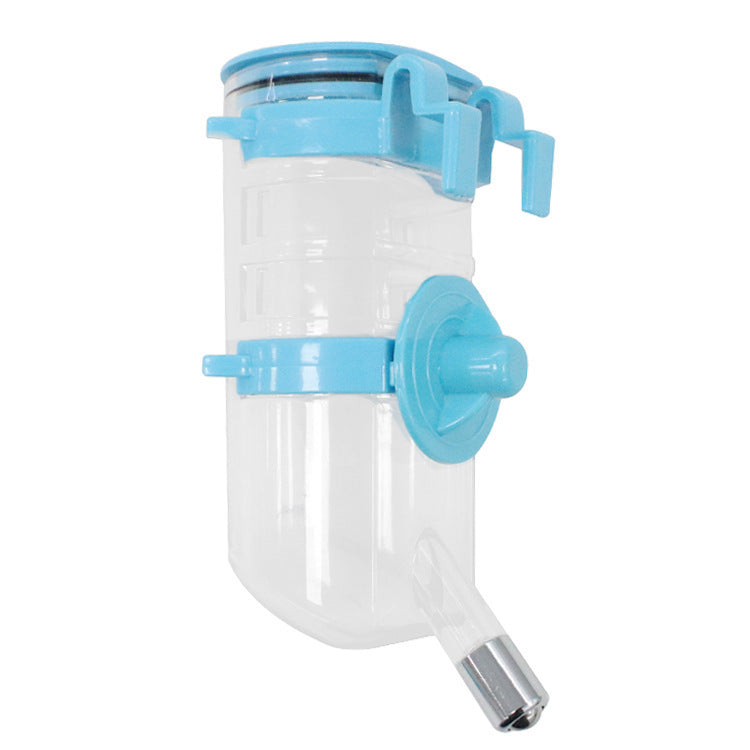 KFX-8881213 Automatic Pet Drinking Fountain - Hanging Type, 180ML to 500ML, Available in Pink, Green, Blue, Yellow