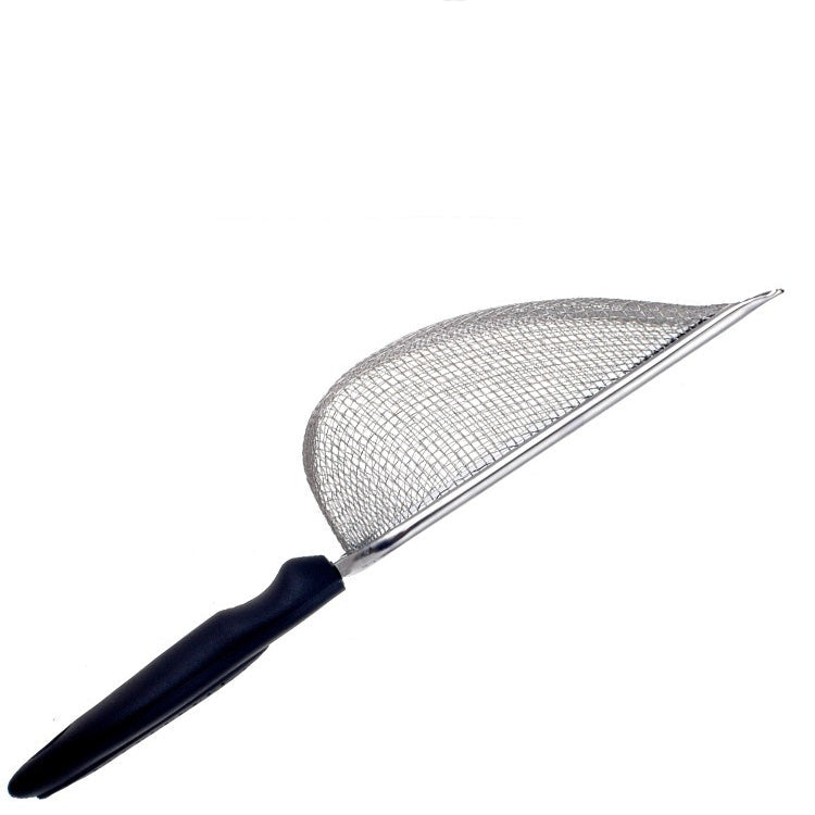 KFX-8881341 Stainless Steel Cat Litter Shovel with Fine Mesh Options for Efficient Sand Leakage