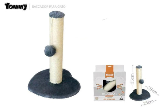 KFX-8884413 Cat Climbing Structure in Gray - Stylish and Space-Saving Design for Active Play