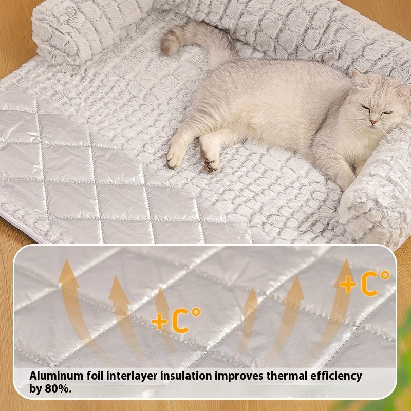 KFX-8884797 Extra Large Luxurious Pet Sofa Nest for Cats and Dogs