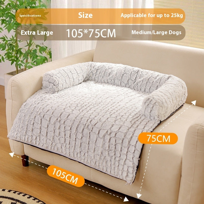 KFX-8884797 Extra Large Luxurious Pet Sofa Nest for Cats and Dogs