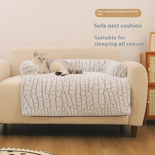 KFX-8884797 Extra Large Luxurious Pet Sofa Nest for Cats and Dogs