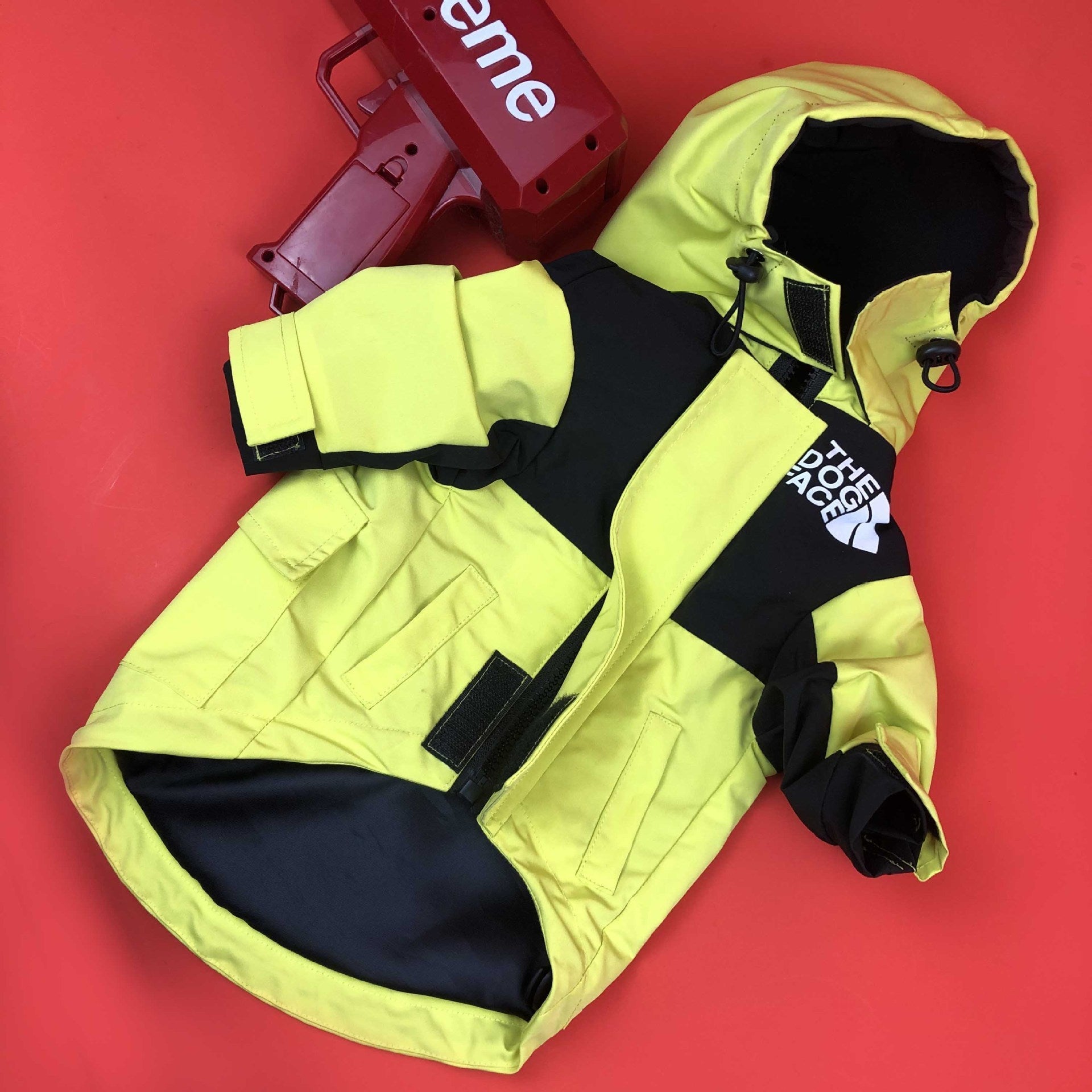 KFX-8889277 Detachable Down Winter Dog Jacket with Removable Vest and Functional Pocket