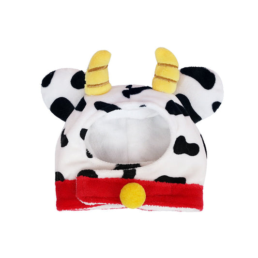 KFX-8891453 Cozy Four Seasons Cow Cloak for Cats - Warm and Stylish Pet Apparel