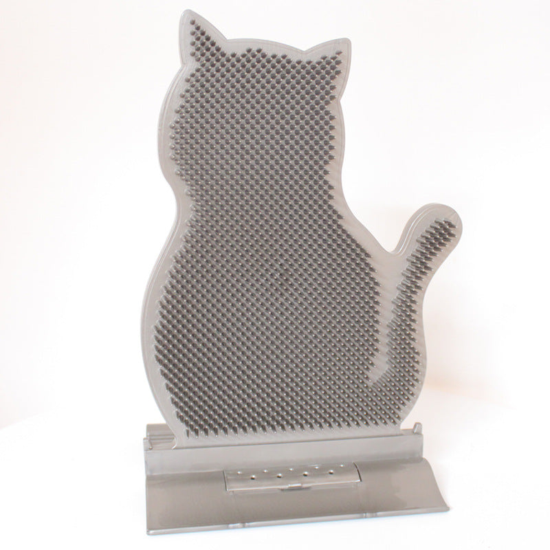 KFX-8892477 Cat Scratcher with Debris Device and Catnip Clip for Easy Installation and Cleaning