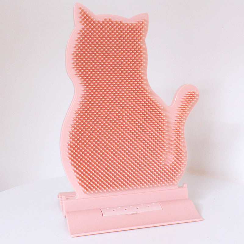 KFX-8892477 Cat Scratcher with Debris Device and Catnip Clip for Easy Installation and Cleaning