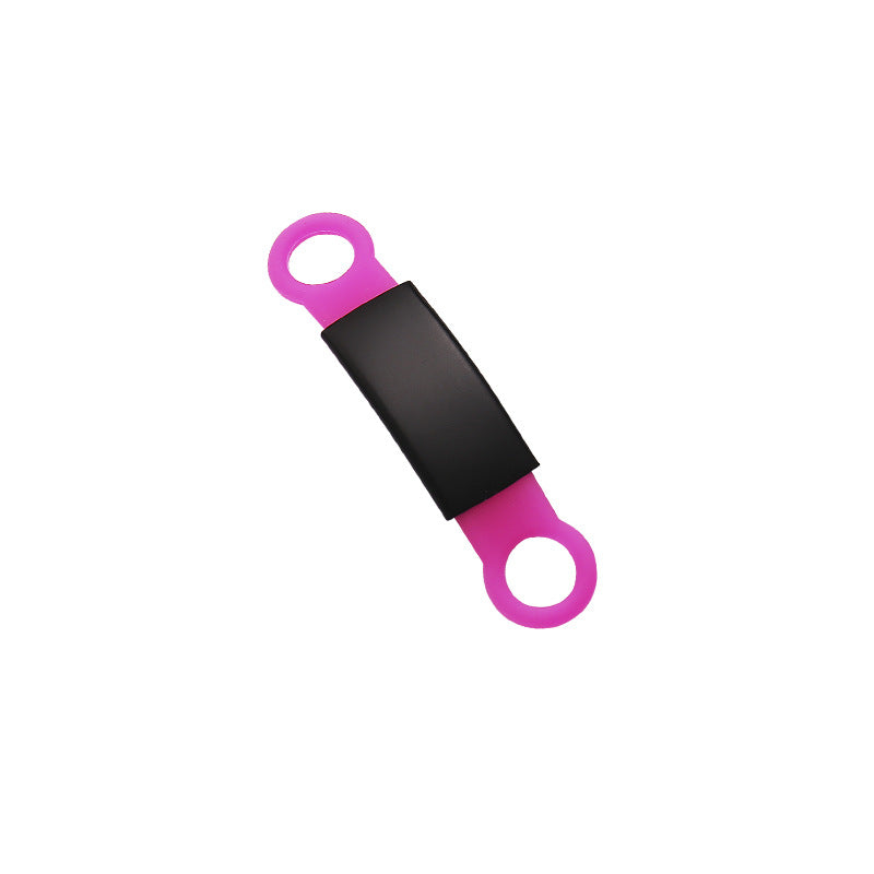 KFX-8892733 Engraved Silicone & Stainless Steel Pet ID Tag for Identification