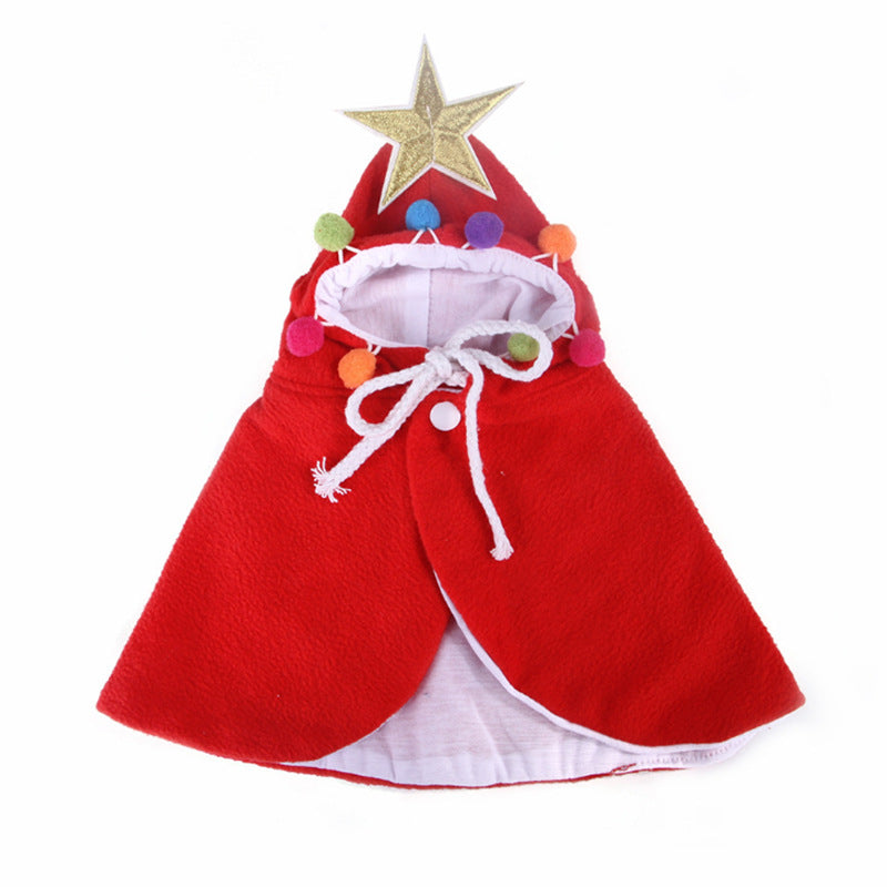 KFX-8894269 Cozy Cloth Dog and Cat Cloak for Halloween and Christmas Costumes