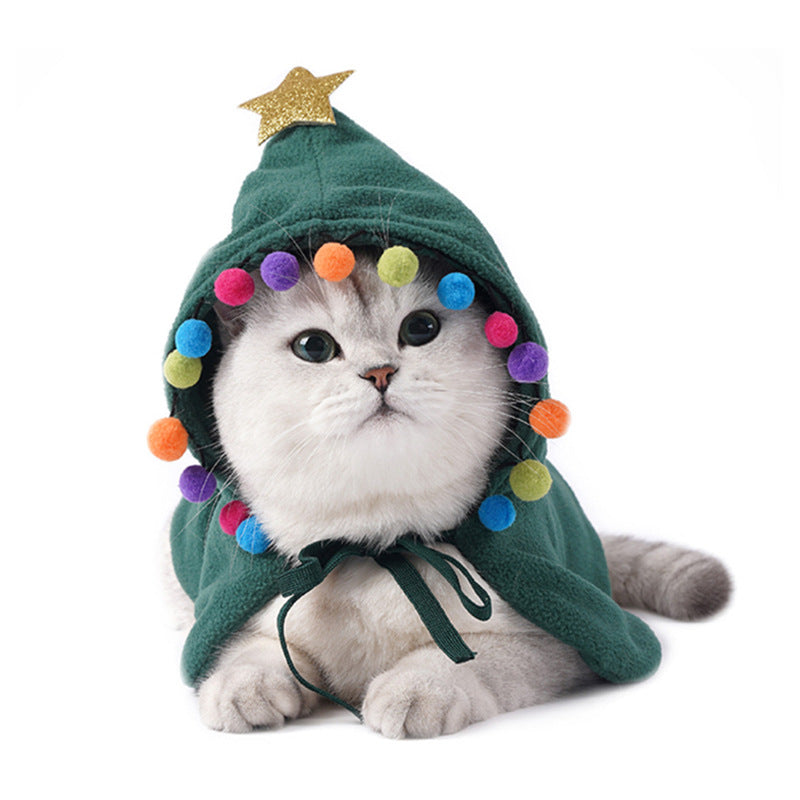 KFX-8894269 Cozy Cloth Dog and Cat Cloak for Halloween and Christmas Costumes