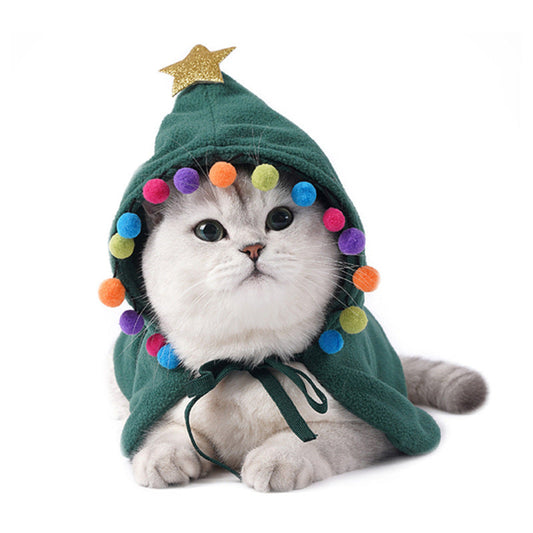 KFX-8894269 Cozy Cloth Dog and Cat Cloak for Halloween and Christmas Costumes