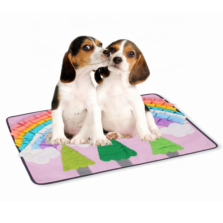 KFX-8897469 Pet Sniffing Training Mat - Waterproof and Cooling, 80cm x 60cm, Hand/Machine Washable
