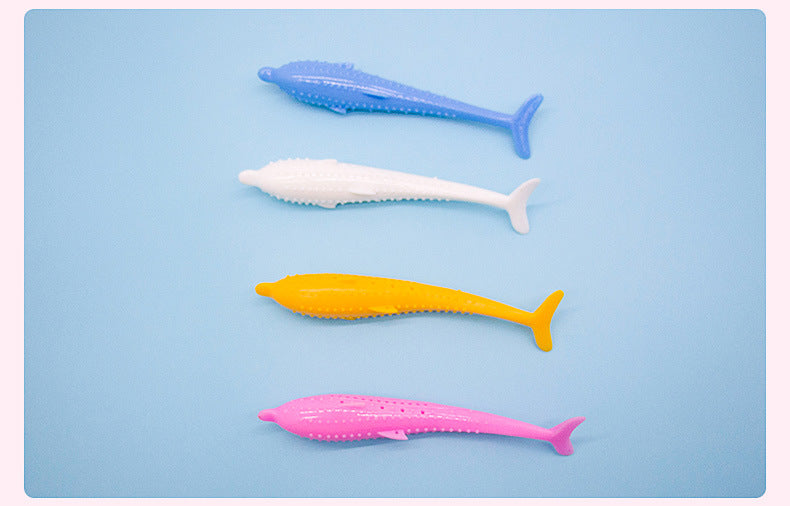 KFX-8898237 Silicone Catnip Fish Toy for Cats - Soft, Durable, and Easy to Clean