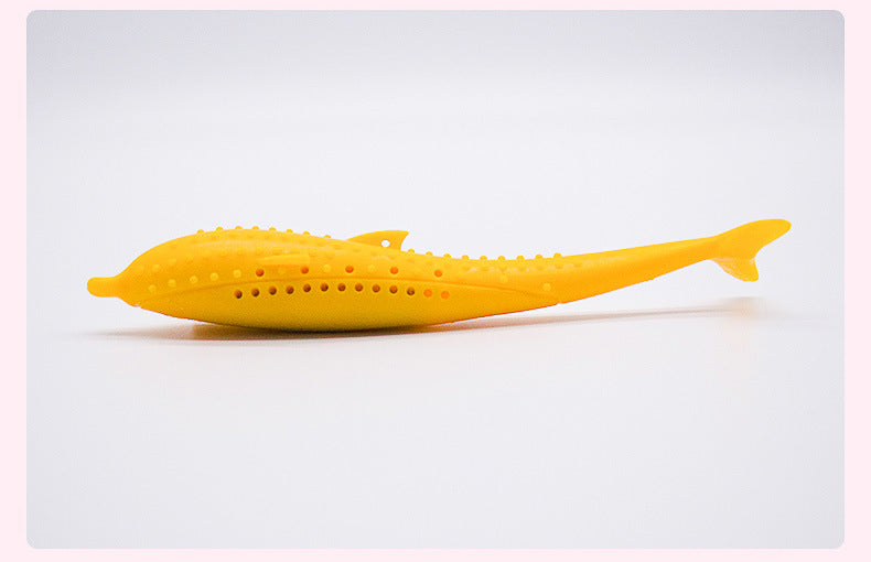 KFX-8898237 Silicone Catnip Fish Toy for Cats - Soft, Durable, and Easy to Clean
