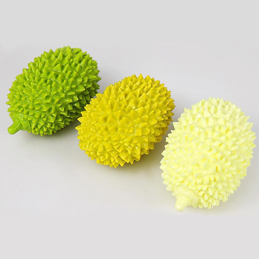 KFX-8903869 Durian Shape Durable Chew Toy for Dogs - Bite-Resistant Tooth Cleaning Ball