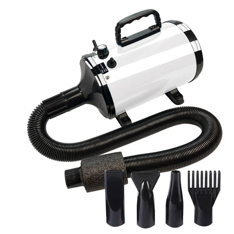 KFX-890387 2400W Adjustable Temperature Pet Hair Dryer for Dogs and Cats with Constant Wind Power
