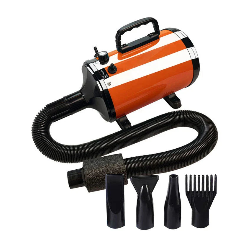 KFX-890387 2400W Adjustable Temperature Pet Hair Dryer for Dogs and Cats with Constant Wind Power