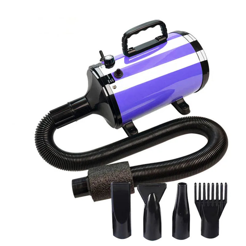 KFX-890387 2400W Adjustable Temperature Pet Hair Dryer for Dogs and Cats with Constant Wind Power