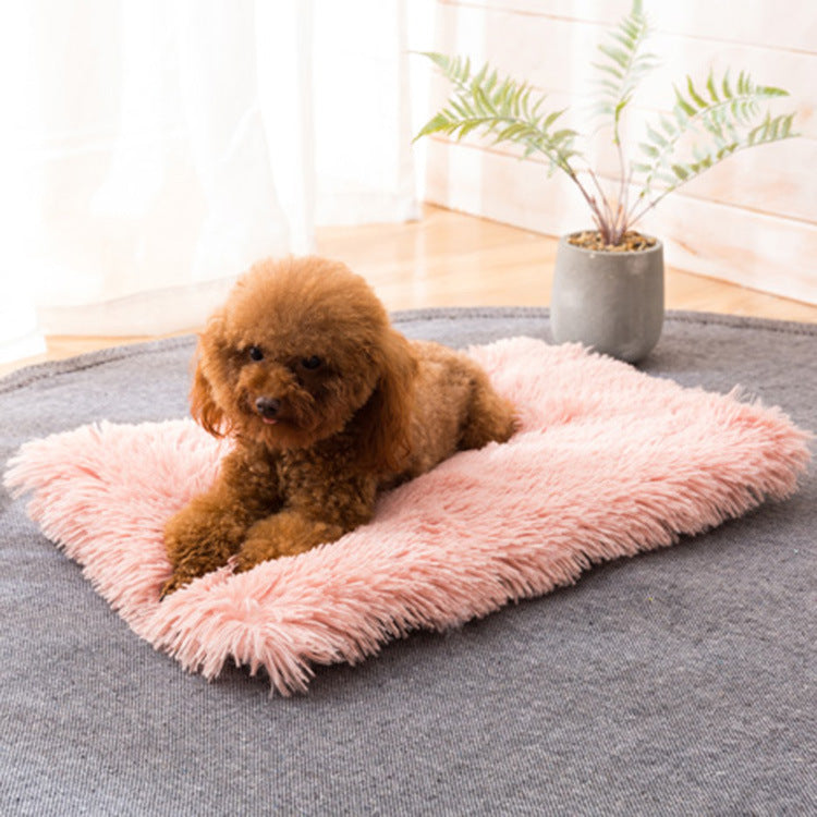 KFX-8906429 Soft Plush Pet Nest Bed – Anti-Slip, Waterproof, Multiple Sizes Available
