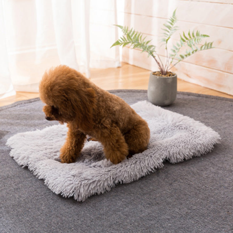 KFX-8906429 Soft Plush Pet Nest Bed – Anti-Slip, Waterproof, Multiple Sizes Available