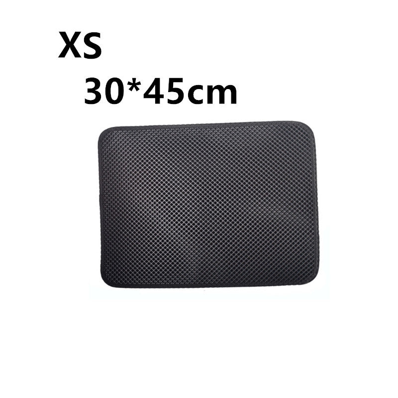 KFX-8910013 Double Layer Cat Litter Mat with Waterproof Layer for Easy Cleaning and Claw Trapping