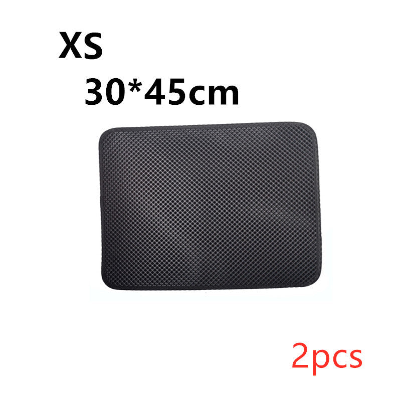 KFX-8910013 Double Layer Cat Litter Mat with Waterproof Layer for Easy Cleaning and Claw Trapping