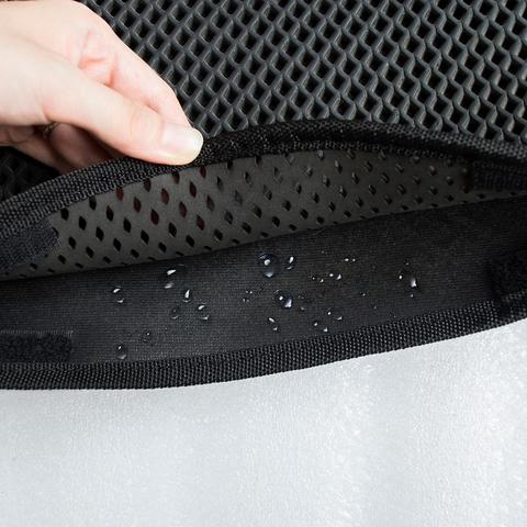 KFX-8910013 Double Layer Cat Litter Mat with Waterproof Layer for Easy Cleaning and Claw Trapping