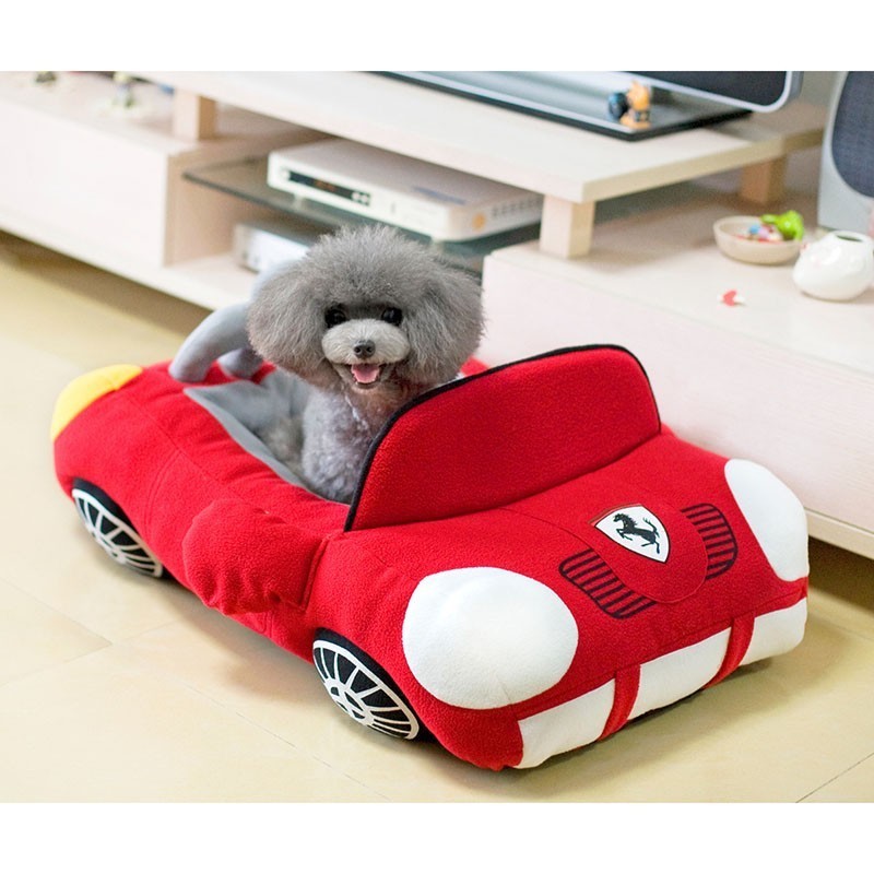 KFX-8912189 Luxury Car Pet Nest with PPCotton and Densified Sponge Filling