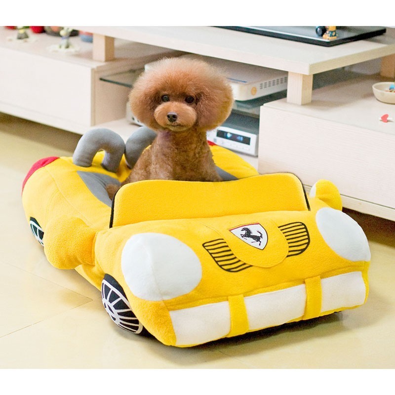 KFX-8912189 Luxury Car Pet Nest with PPCotton and Densified Sponge Filling