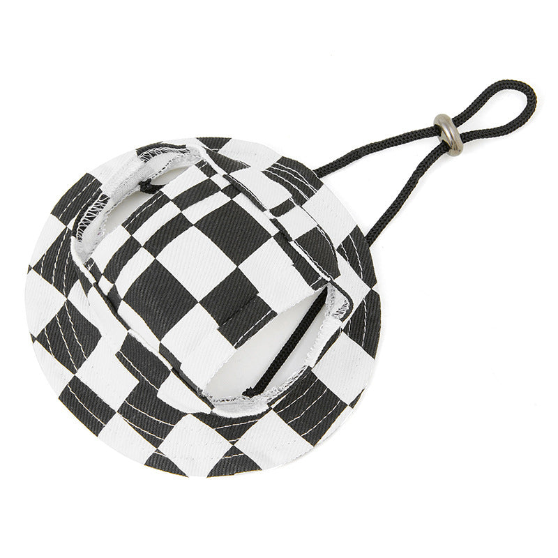 KFX-8912957 Sun-proof Cute Pet Bucket Hat in Various Colors and Patterns