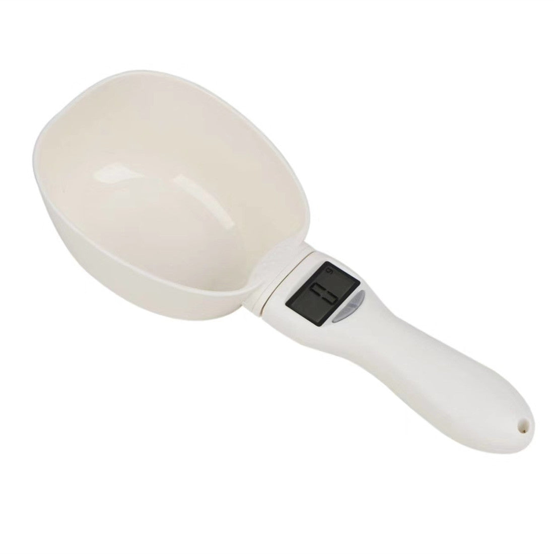 KFX-8913981 Electronic Pet Food Measuring Spoon - ABS Material, 250 ml Capacity, Battery Operated