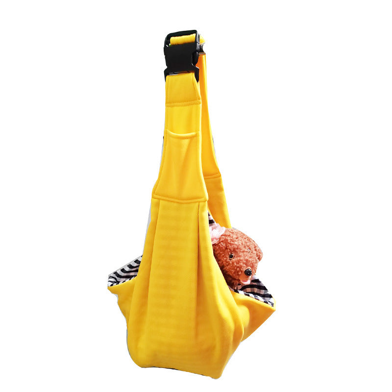 KFX-8915389 Large Capacity Cat Messenger Bag, Portable Folding Backpack, Summer Breathable Design