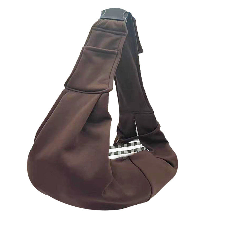 KFX-8915389 Large Capacity Cat Messenger Bag, Portable Folding Backpack, Summer Breathable Design