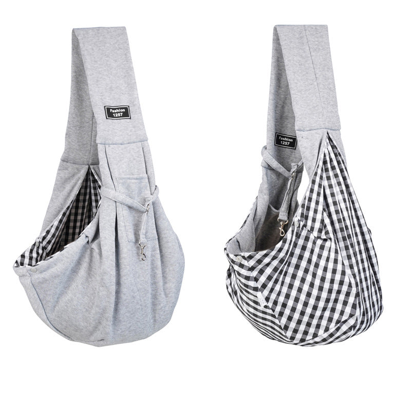 KFX-8915389 Large Capacity Cat Messenger Bag, Portable Folding Backpack, Summer Breathable Design