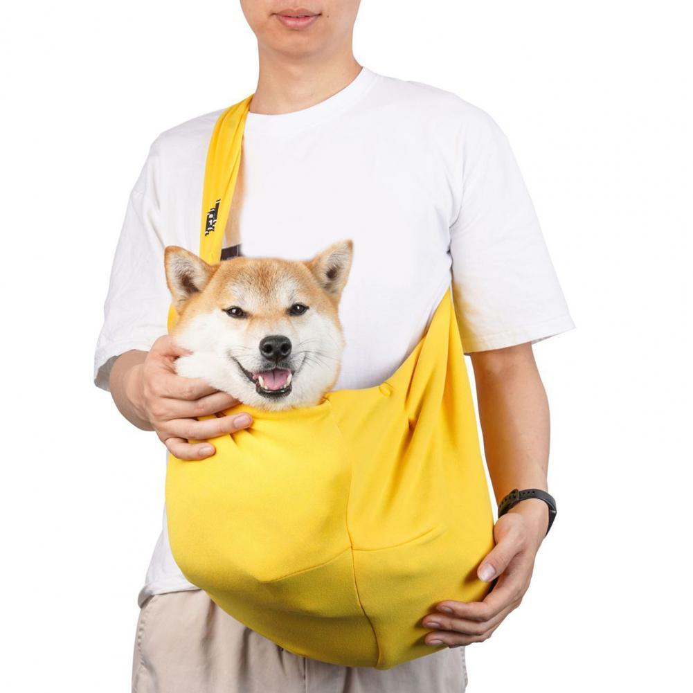 KFX-8915389 Large Capacity Cat Messenger Bag, Portable Folding Backpack, Summer Breathable Design
