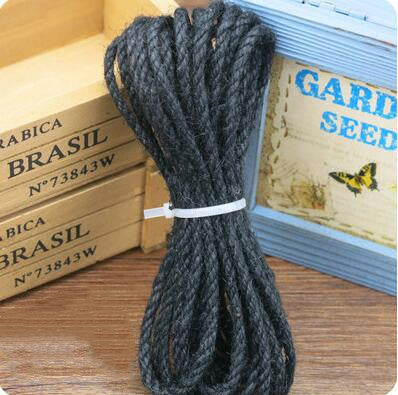 KFX-8917181 Multicolor 5MM Hemp Rope - 5 Meter Length for DIY Projects