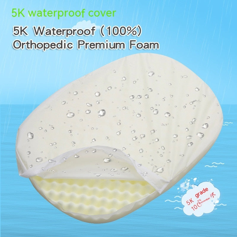 KFX-8917949 Comfortable Waterproof Orthopedic Cat and Dog Nest in Gray, Size M and L Available