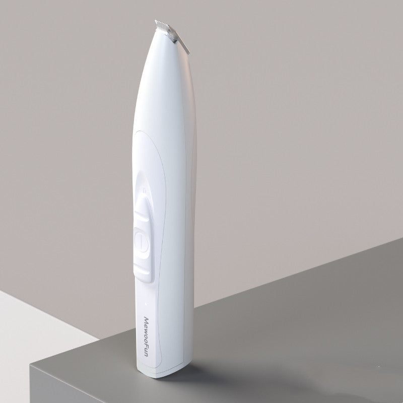 KFX-8919485 Silent Electric Cat Shaving Machine - Mute Grooming Tool, Lightweight ABS Design, Includes USB Cable & Cleaning Accessories