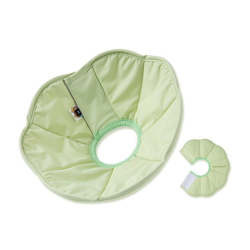 KFX-8921661 Waterproof Anti-Licking Headgear Collar for Dogs in Light Matcha, Blue Love Jade, Light Strawberry
