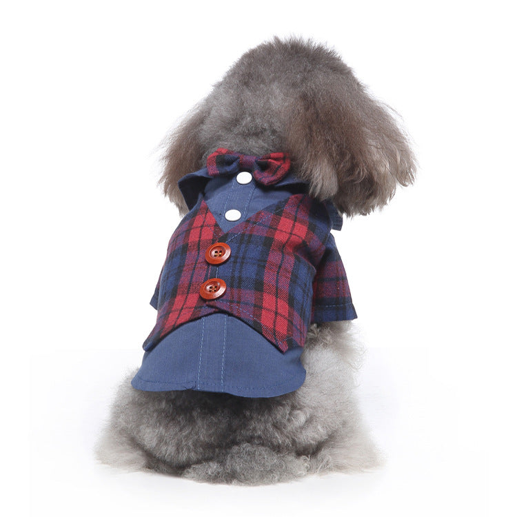 KFX-8922045 Stylish Polyester Dog Suit in Various Sizes - Perfect Fit for Your Pet