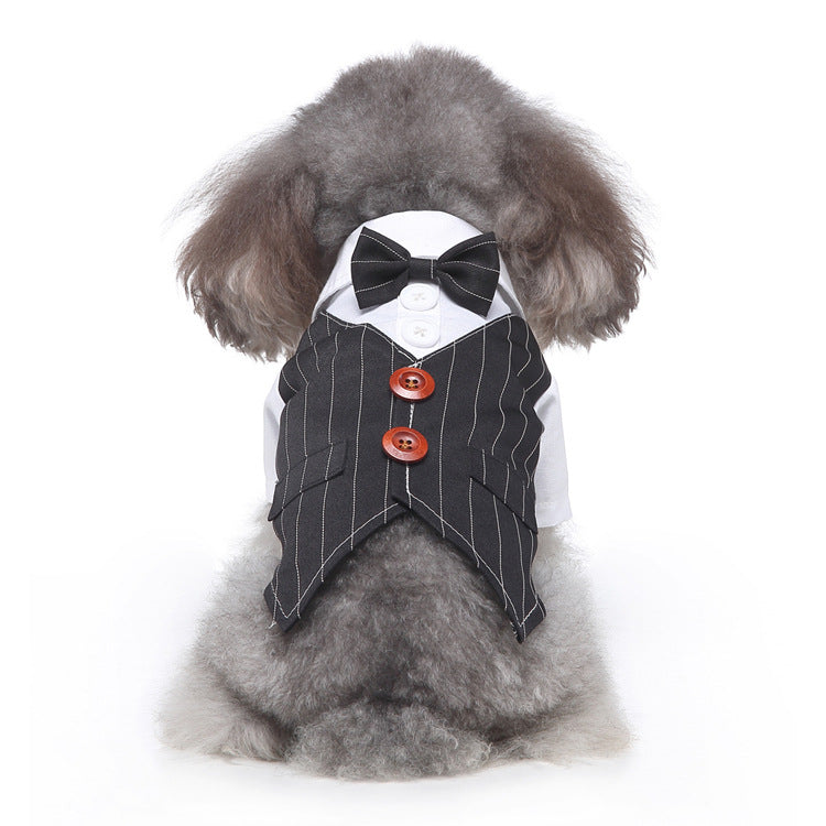 KFX-8922045 Stylish Polyester Dog Suit in Various Sizes - Perfect Fit for Your Pet
