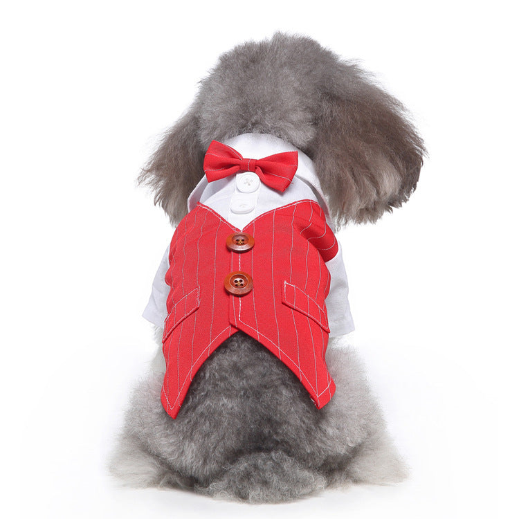 KFX-8922045 Stylish Polyester Dog Suit in Various Sizes - Perfect Fit for Your Pet