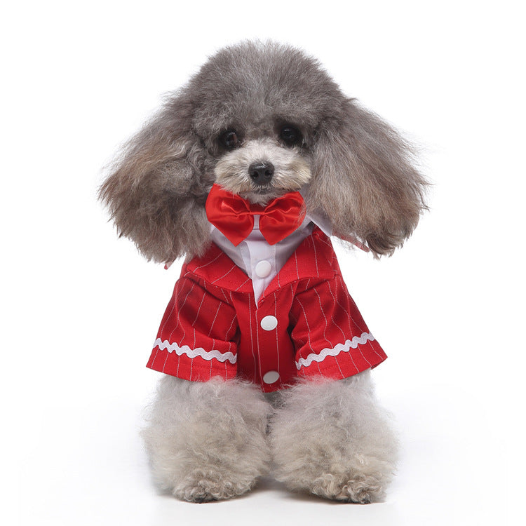 KFX-8922045 Stylish Polyester Dog Suit in Various Sizes - Perfect Fit for Your Pet