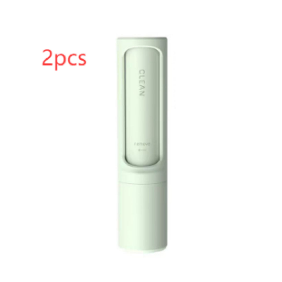 KFX-8931005 Reusable Pet Hair Remover Brush - Portable Self-Cleaning Lint Roller for Effective Fur and Dust Removal