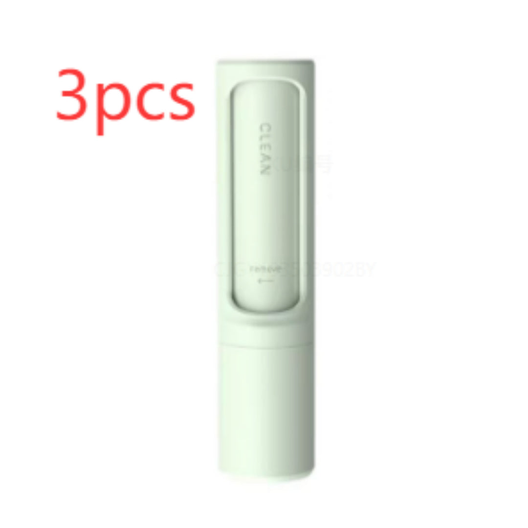 KFX-8931005 Reusable Pet Hair Remover Brush - Portable Self-Cleaning Lint Roller for Effective Fur and Dust Removal